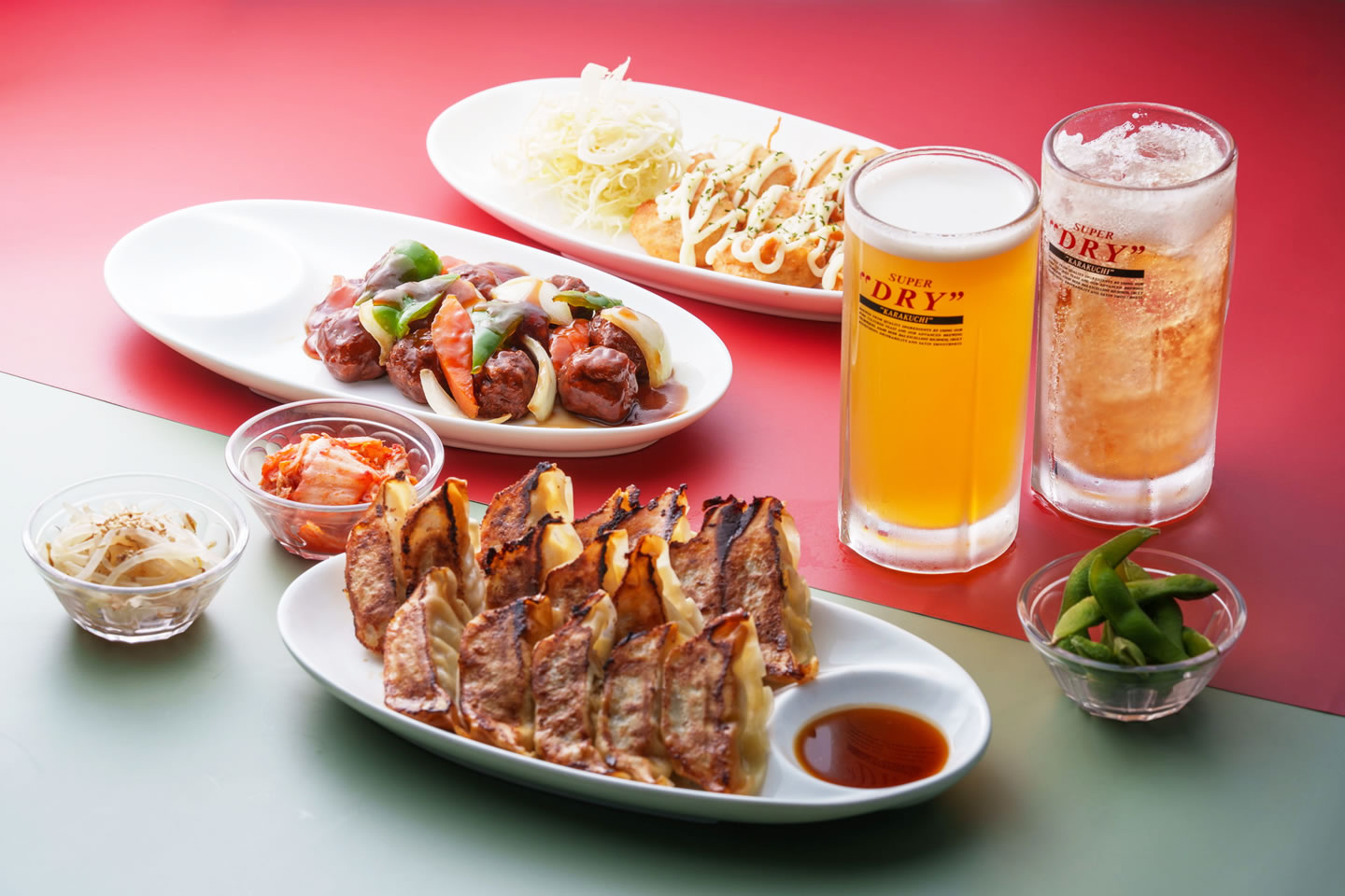 京都 餃子居酒屋 清華園のセットメニュー