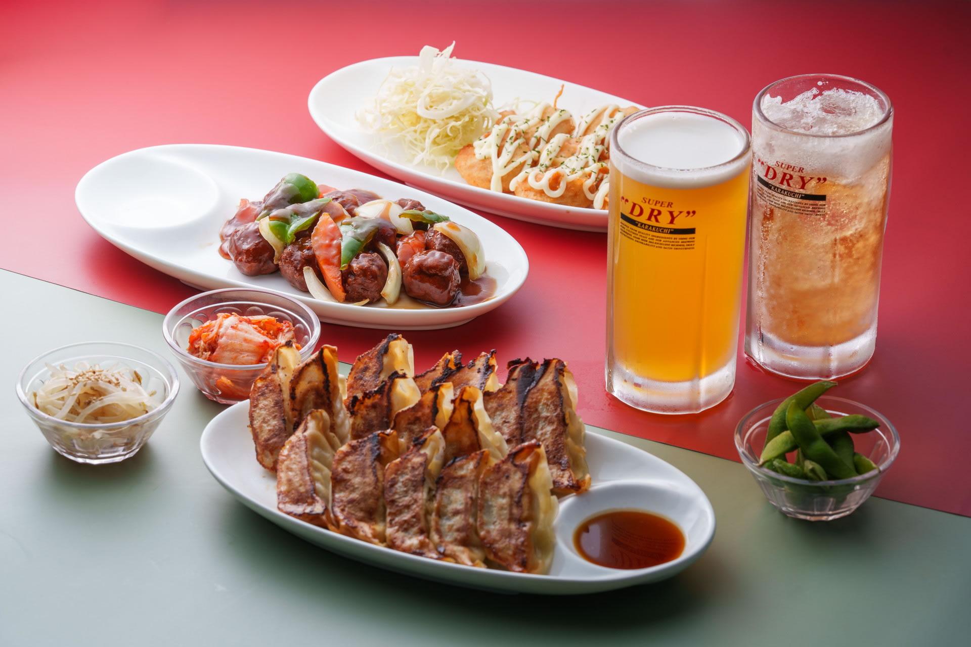 京都 餃子居酒屋 清華園のセットメニュー